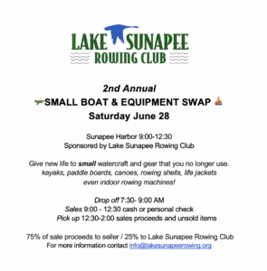 Small Boat and Equipment Swap @ Sunapee Harbor